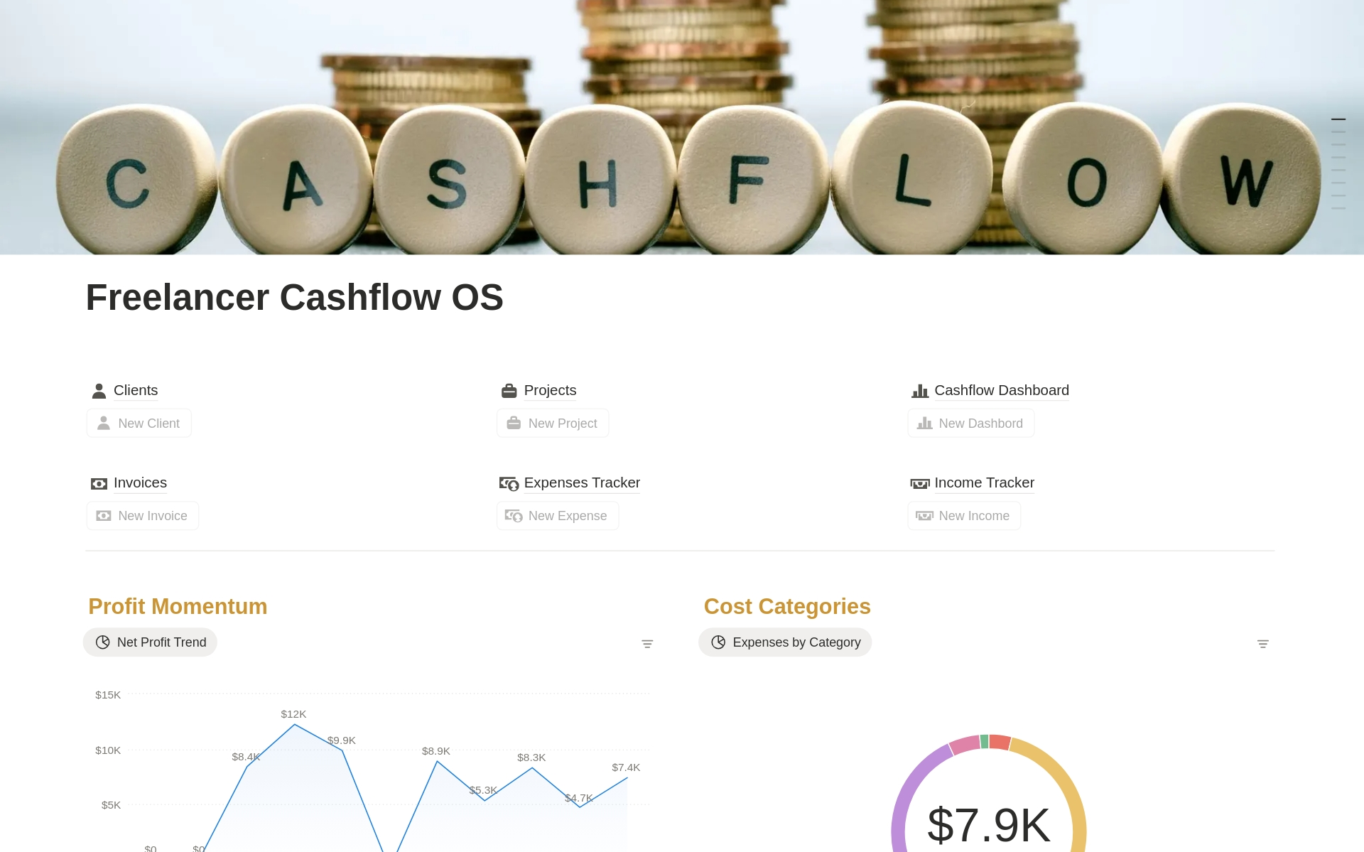 Cash flow management for freelancers